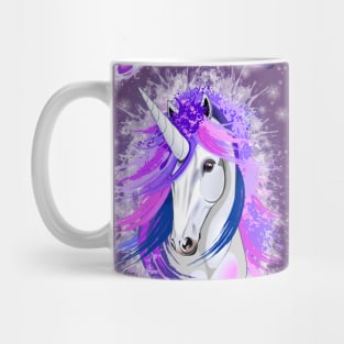 Unicorn Spirit Pink and Purple Mythical Creature Mug